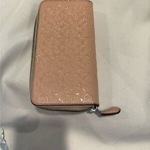 Coach Shimmering Blush Wallet